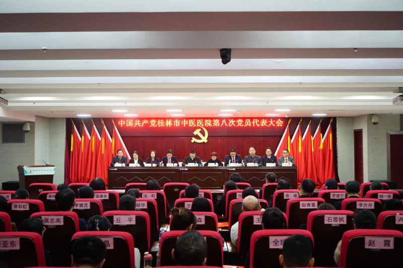 中共桂林市中醫醫院召開黨員代表大會圓滿完成兩委換屆選舉工作