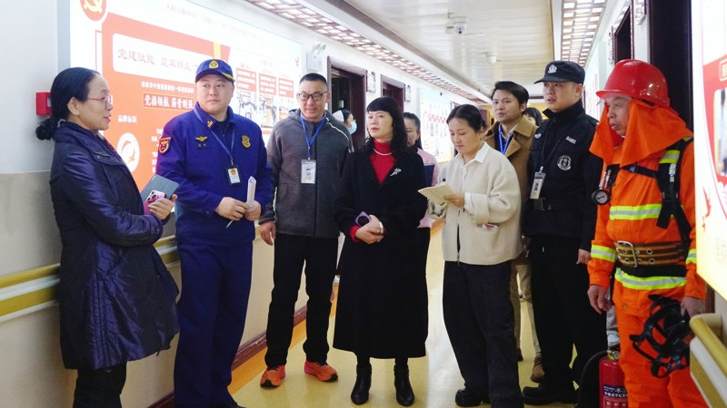 自治區衛生健康委檢查組到桂林市中醫醫院開展安全生產檢查